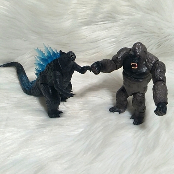 King Kong & Godzilla Action Figure Bundle Great Condition